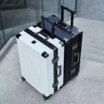 26 inch suitcase trolley case aluminum frame female 20 inch suitcase male 24 inch universal wheel student password case boarding case