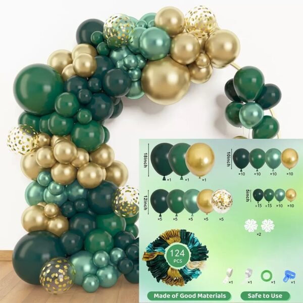 Cross-border Amazon.com Hot Selling Balloon Chain Birthday Party Arch Decoration Wedding Bride Bath Children Birthday Decoration