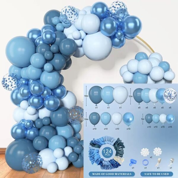 Cross-border Amazon.com Hot Selling Balloon Chain Birthday Party Arch Decoration Wedding Bride Bath Children Birthday Decoration