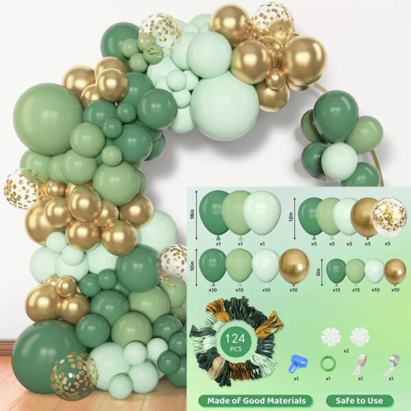 Cross-border Amazon.com Hot Selling Balloon Chain Birthday Party Arch Decoration Wedding Bride Bath Children Birthday Decoration